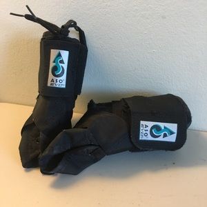 Men’s black ankle braces